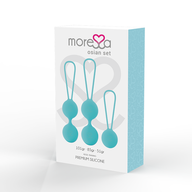Palline Pelviche Moressa OSIAN in Silicone, Tonifica e Aumenta Piacere